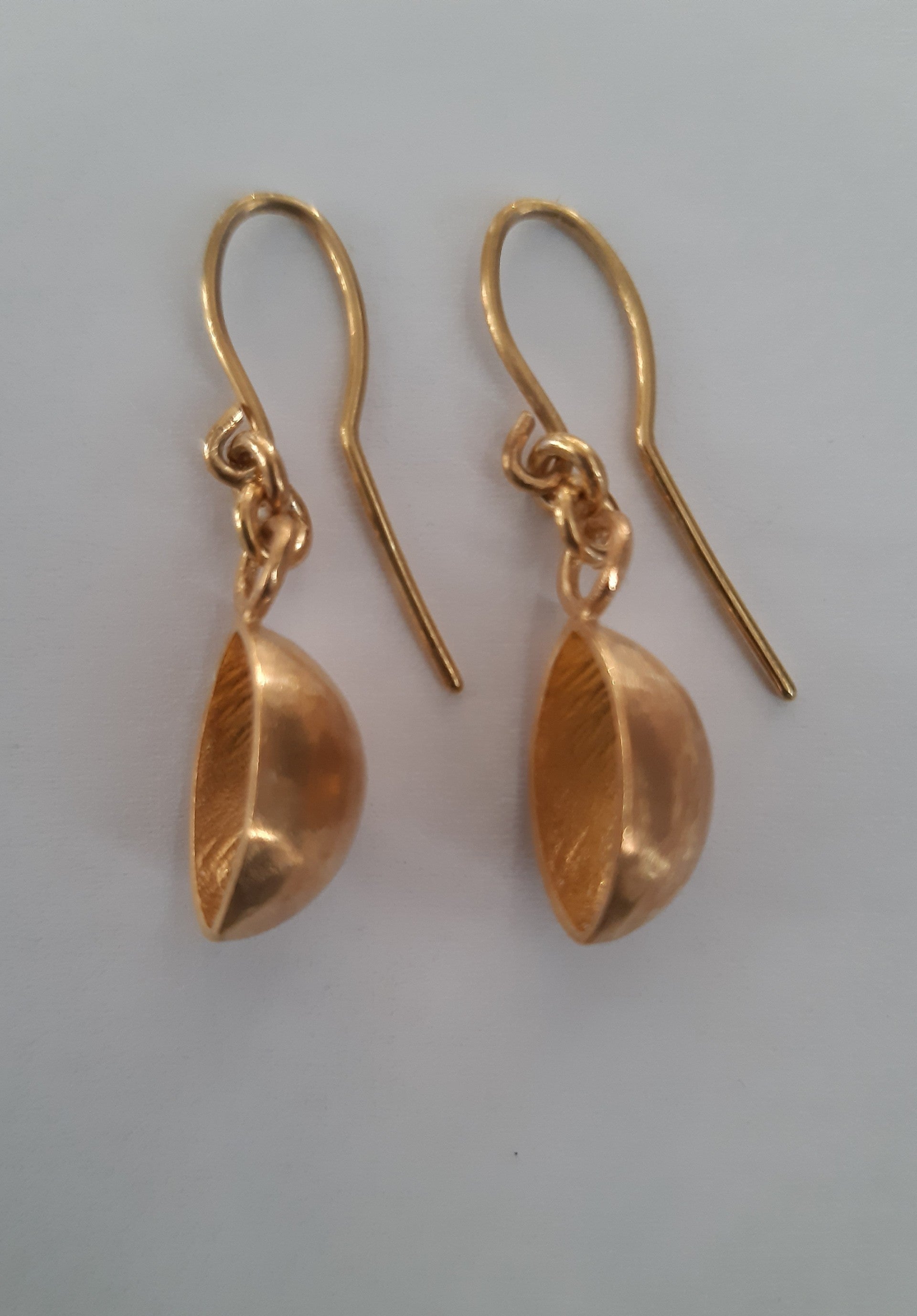 Earrings Gold-plated pod