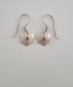 Daisy Silver or Copper Earrings