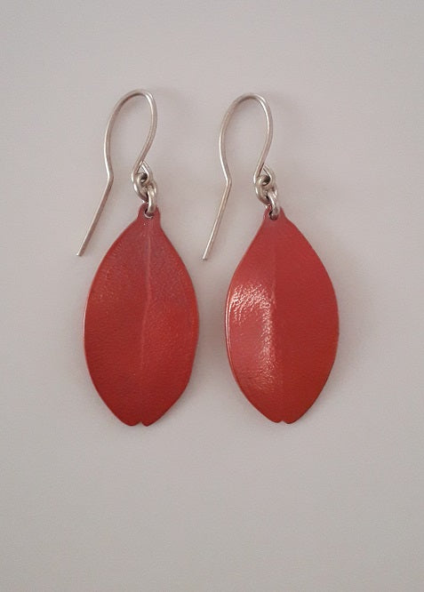 Rata Copper Imprinted Earrings