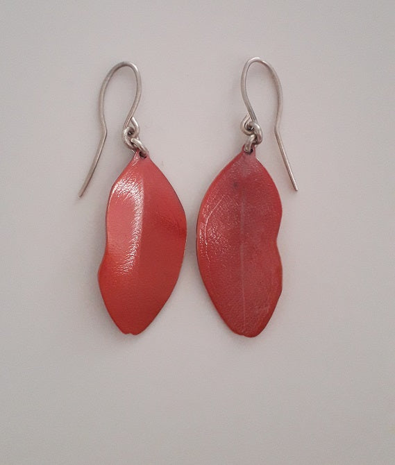 Rata Copper Imprinted Earrings