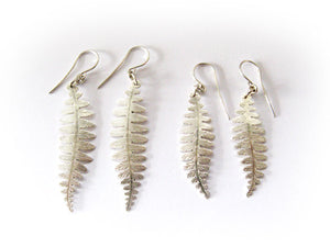 Fern Silver Earrings