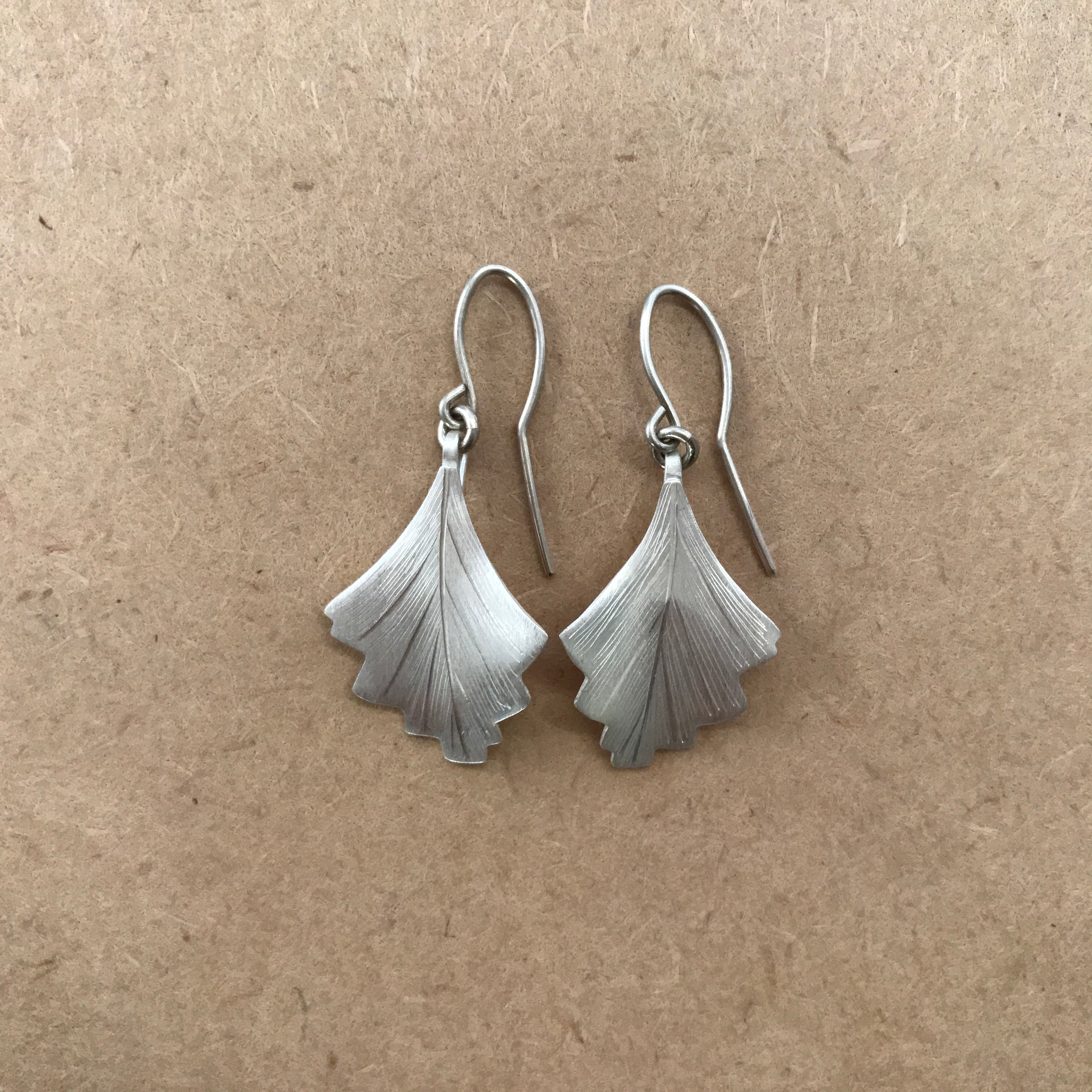 Tanekaha Silver Earrings