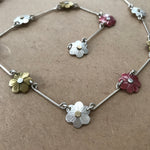 Daisy Necklace. Not for sale.