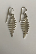 Fern Silver Earrings