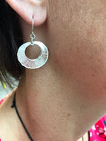 Fold Formed Hoop Earrings